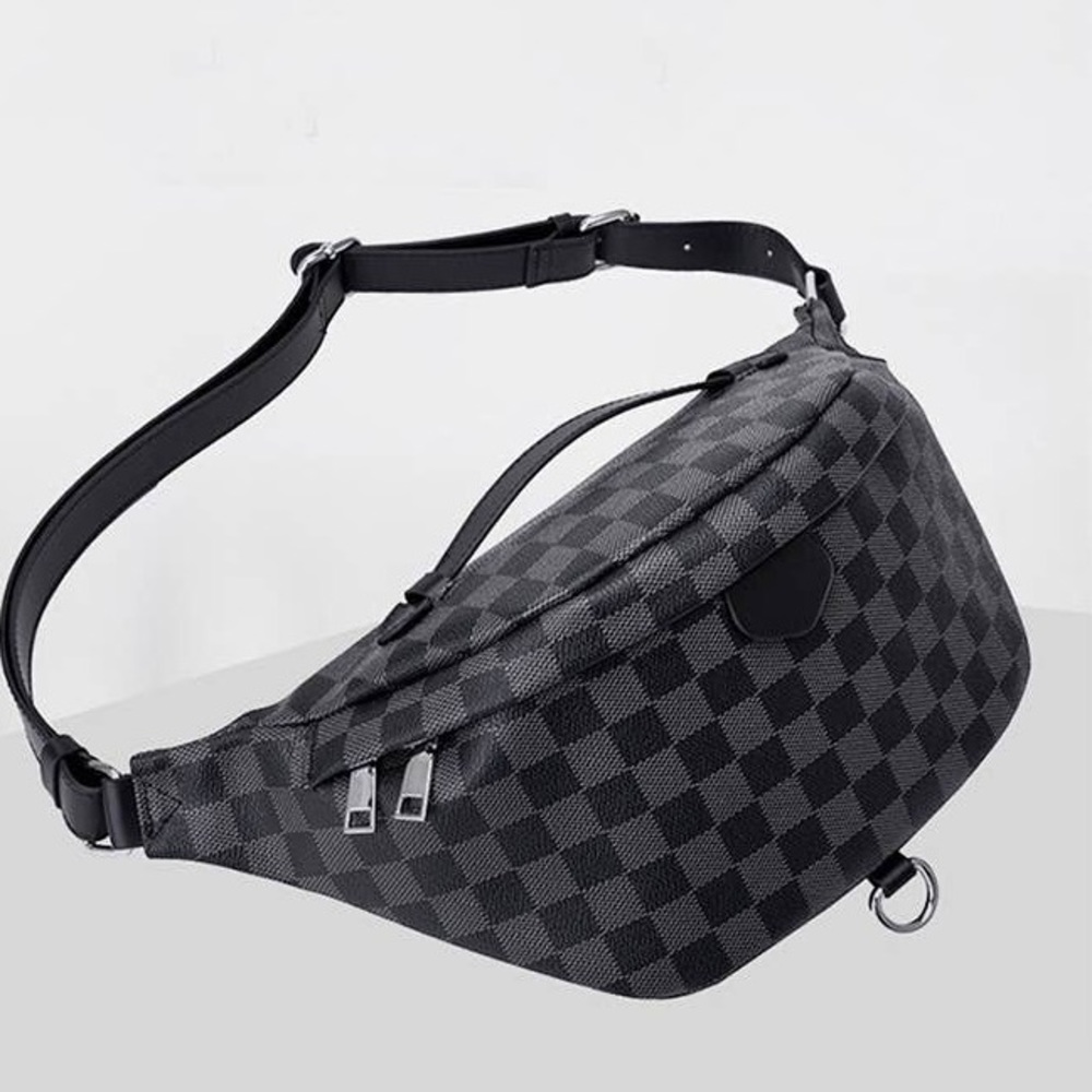 Plaid Crossbody Pouch